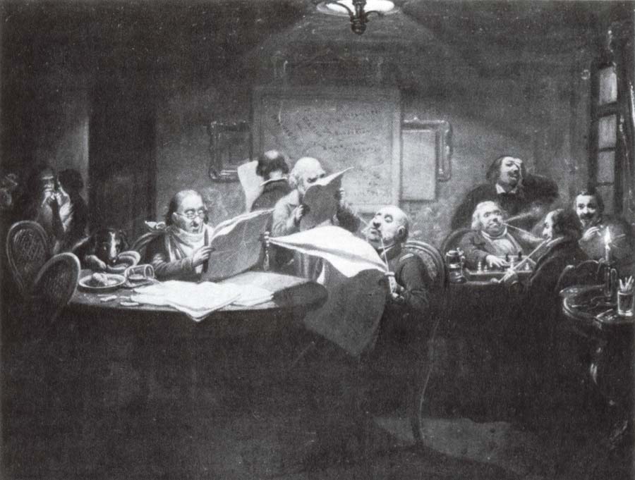 Johann Peter Hasenclever Das Lesekabinett